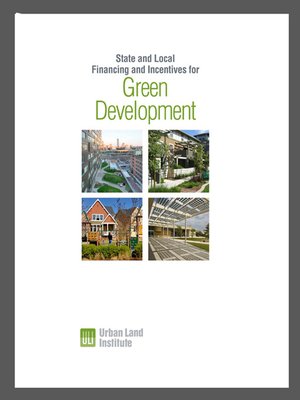 cover image of State and Local Financing and Incentives for Green Development